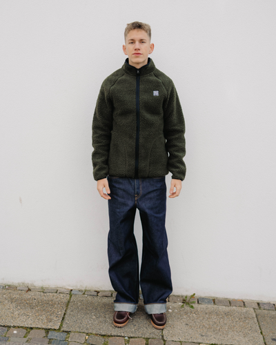 Langli Pile Jacket - Army