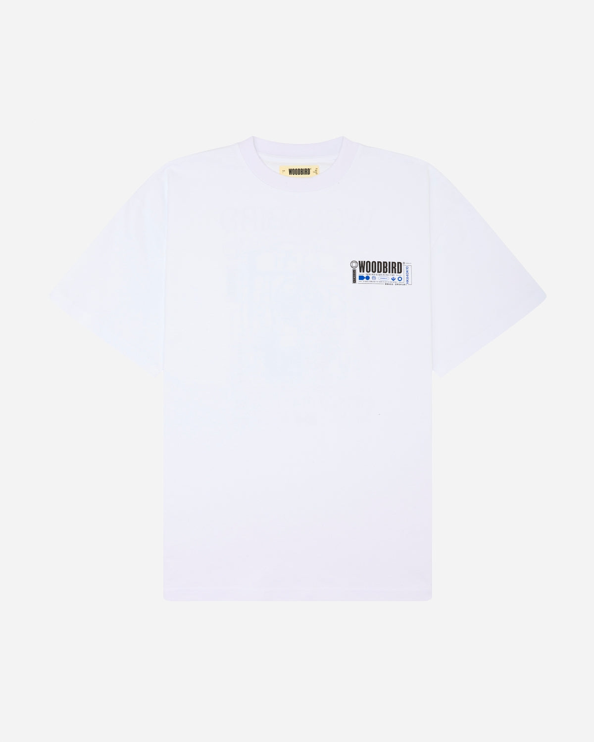 Baine Train Tee - White