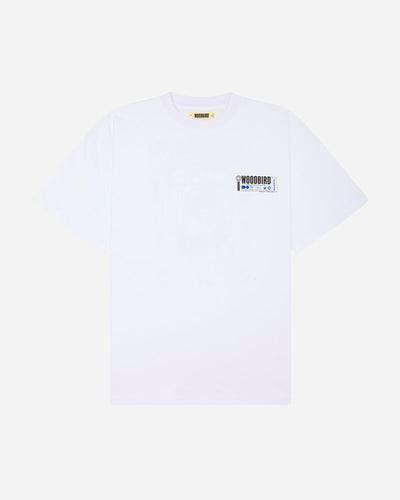 Baine Train Tee - White