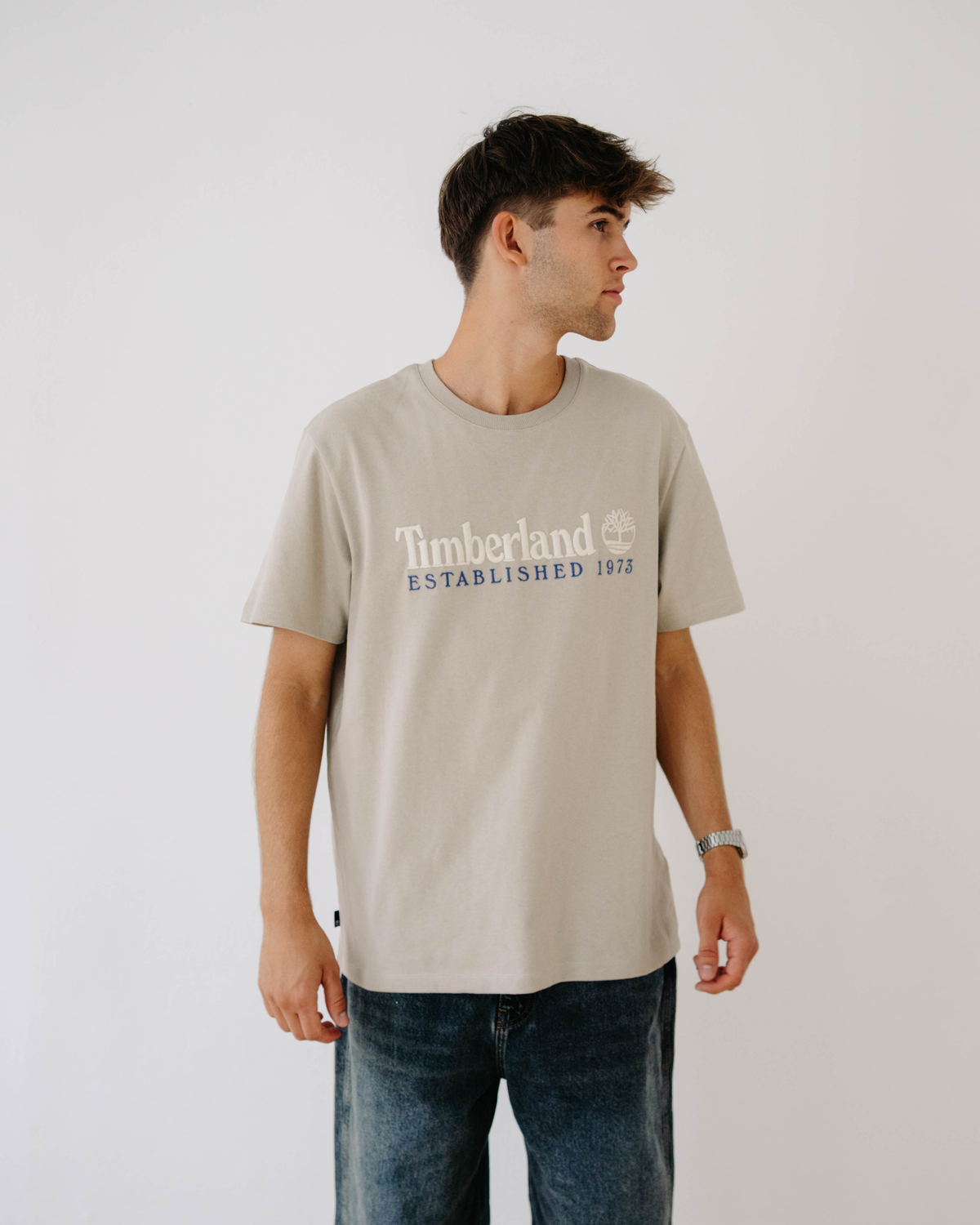 1973 Embroidery Logo Tee - Island Fossil