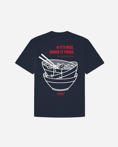 Baine Noodle Tee - Navy