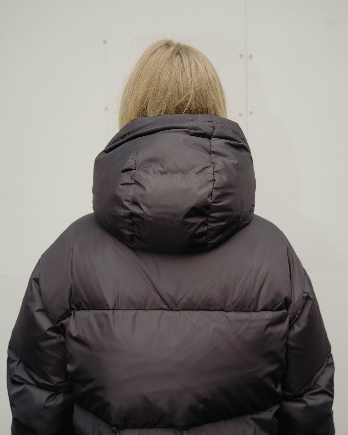 Dyngja Down W Cropped Jacket - Licorice