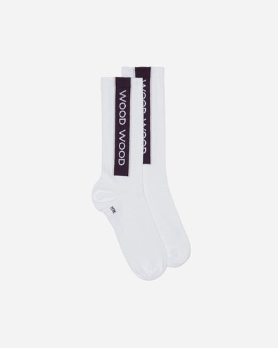 Conor Logo Sock - White