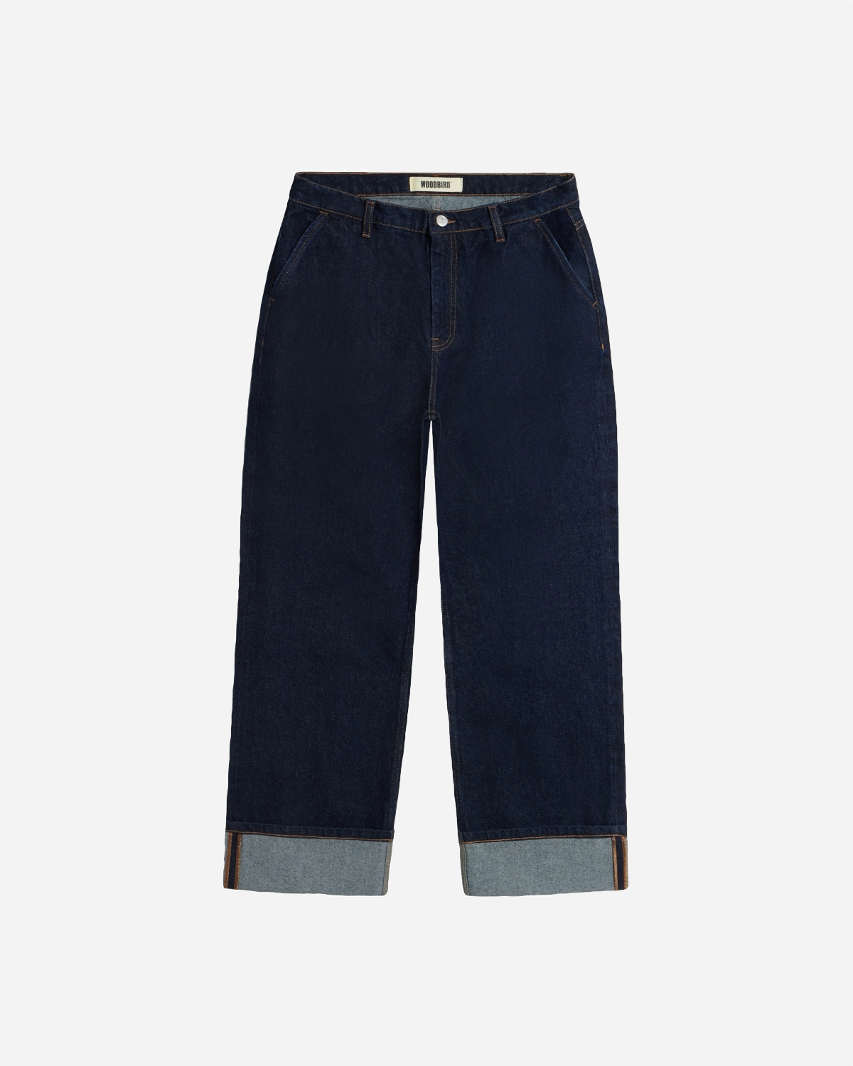 Noel Fold Jeans - Raw Blue