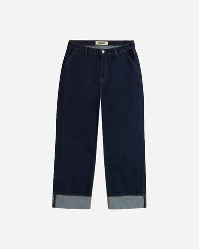 Noel Fold Jeans - Raw Blue