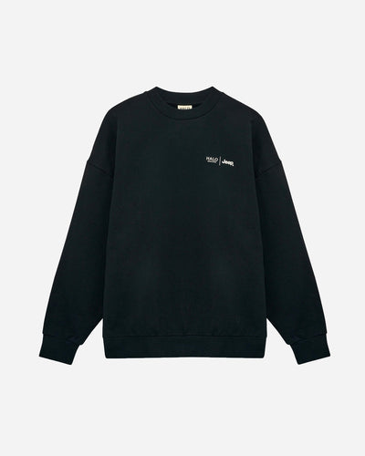 HALO Jeep Boxy Graphic Crew - Black