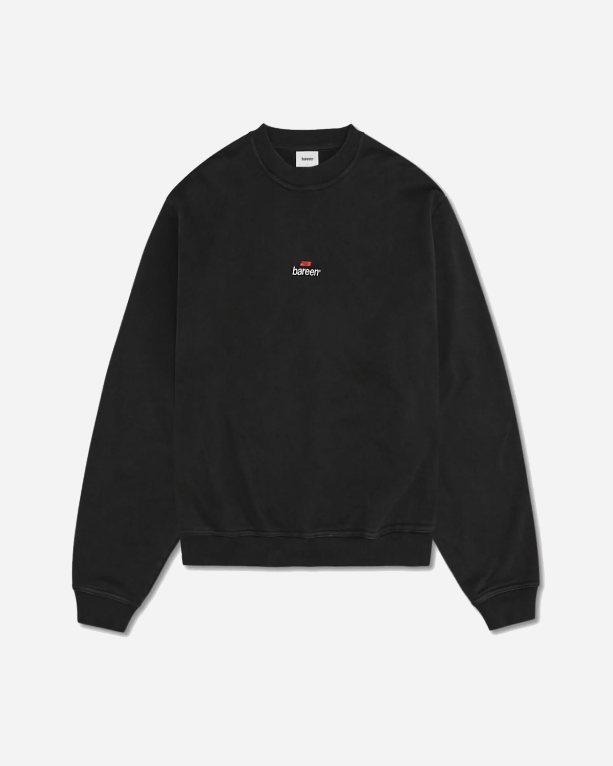 Oversized Crewneck Men Logo 3.0 - Black