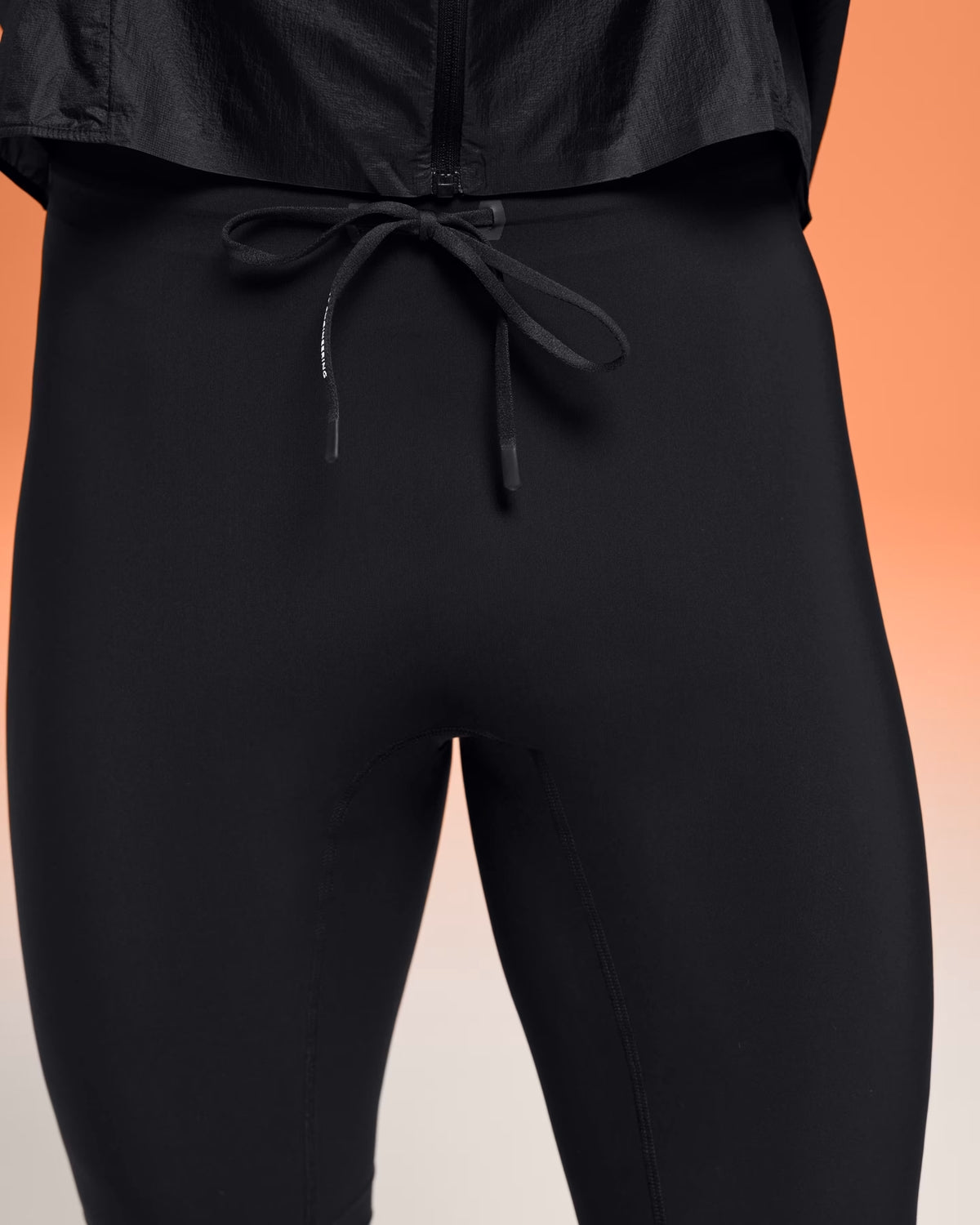 Race Tights Half M - Black