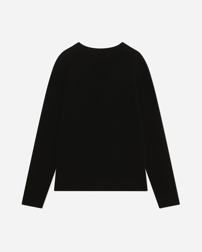 Tay Aa Lambswool Jumper - Black Coffee