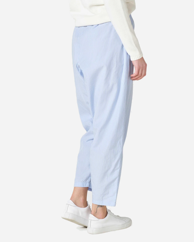 Aya stripe pants - Light blue
