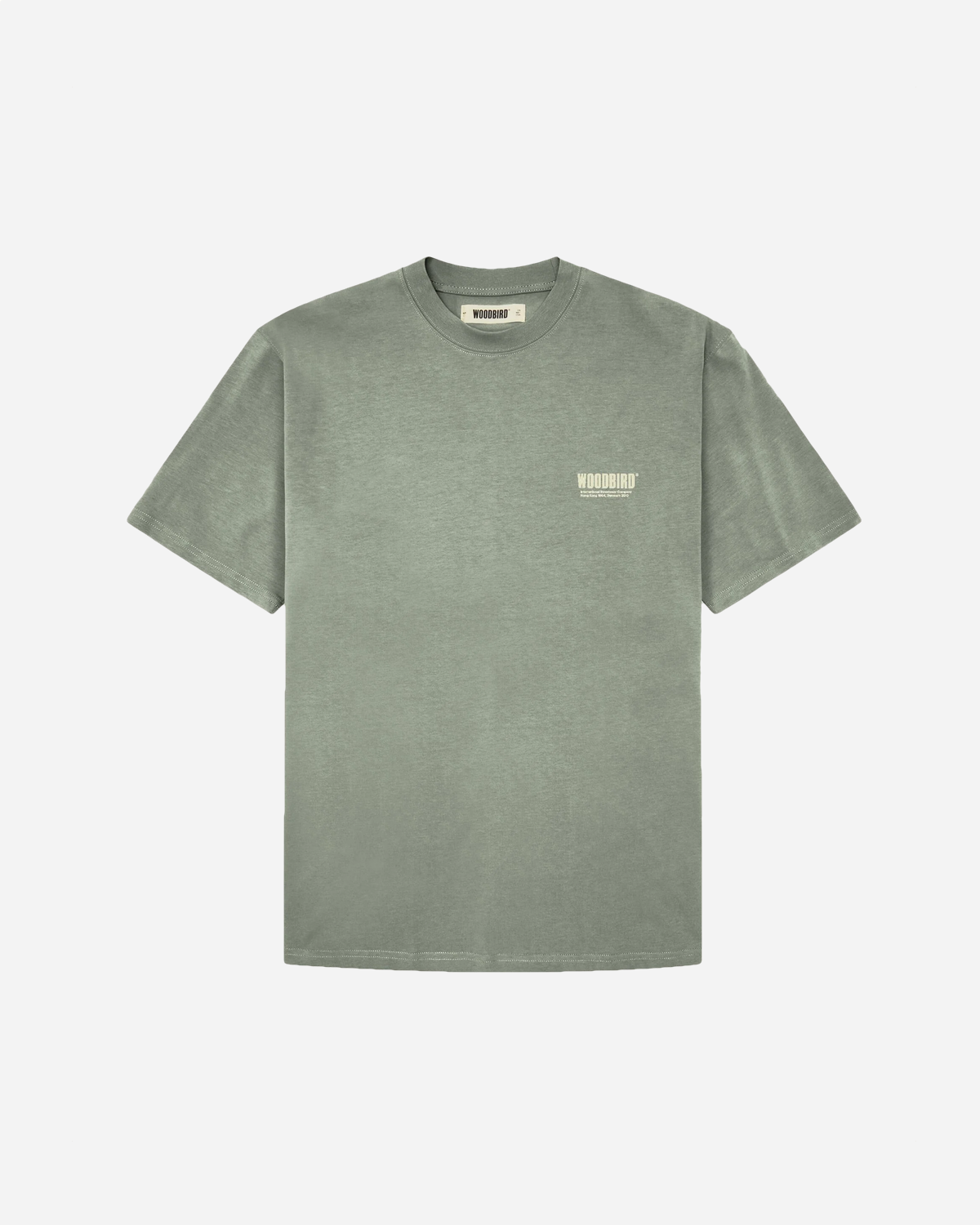 Baine Soya Tee - Grey-Green