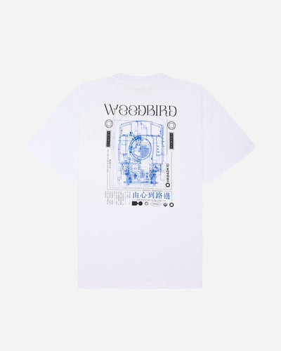 Baine Train Tee - White
