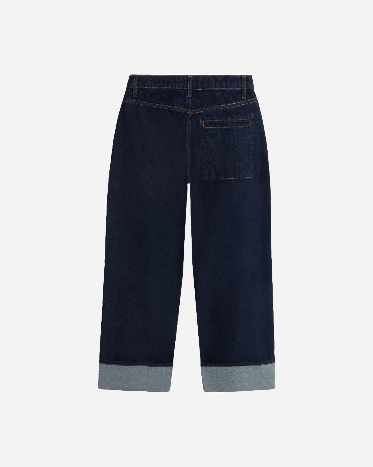 Noel Fold Jeans - Raw Blue