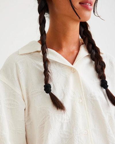 Sunny Mesh Shirt - Off White