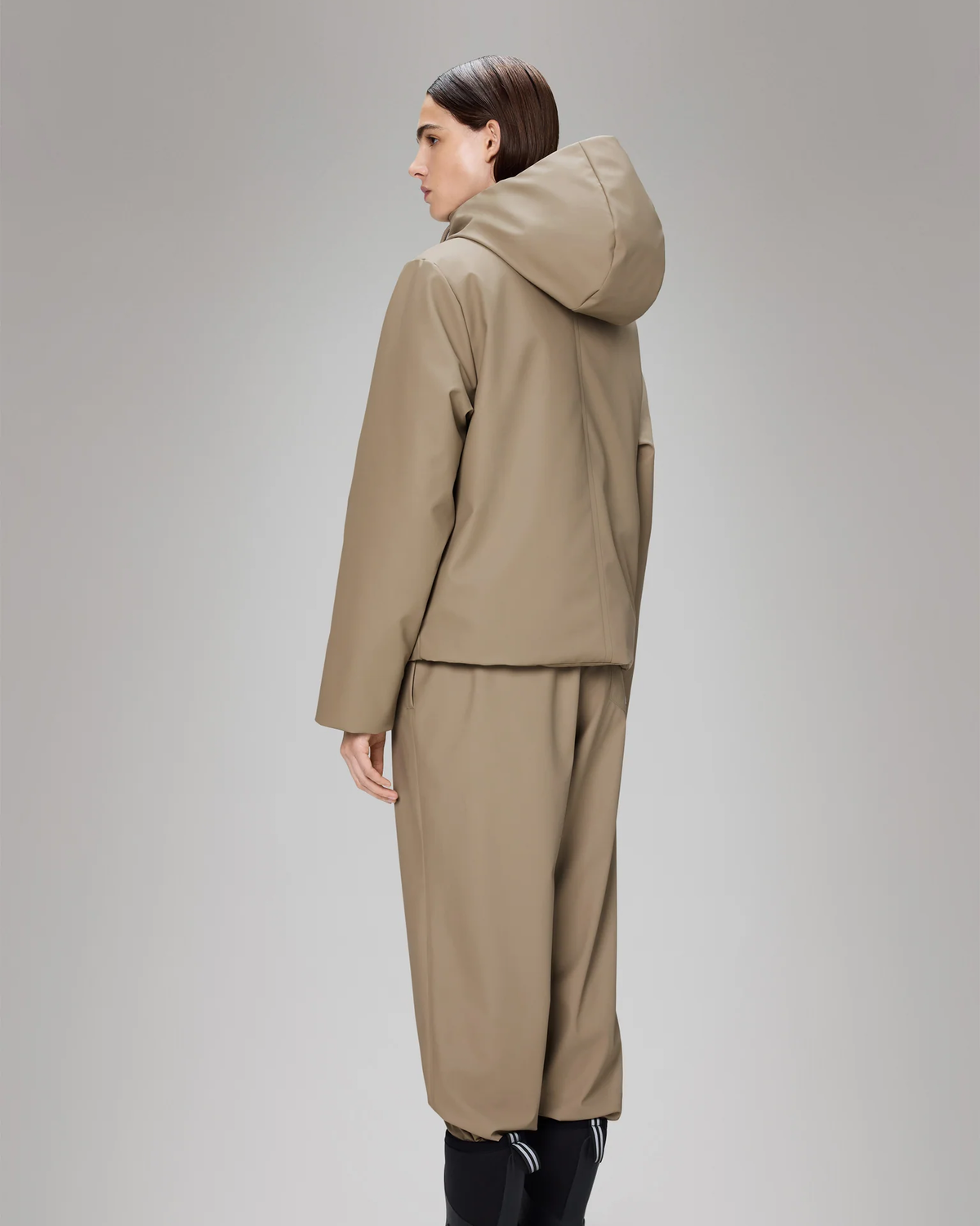 Nome Short W Parka W3T3 - Beige