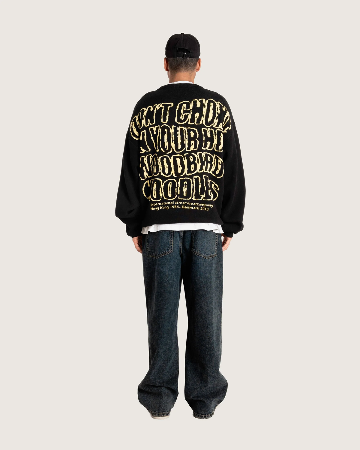 Kurt Wobbly Crew - Black