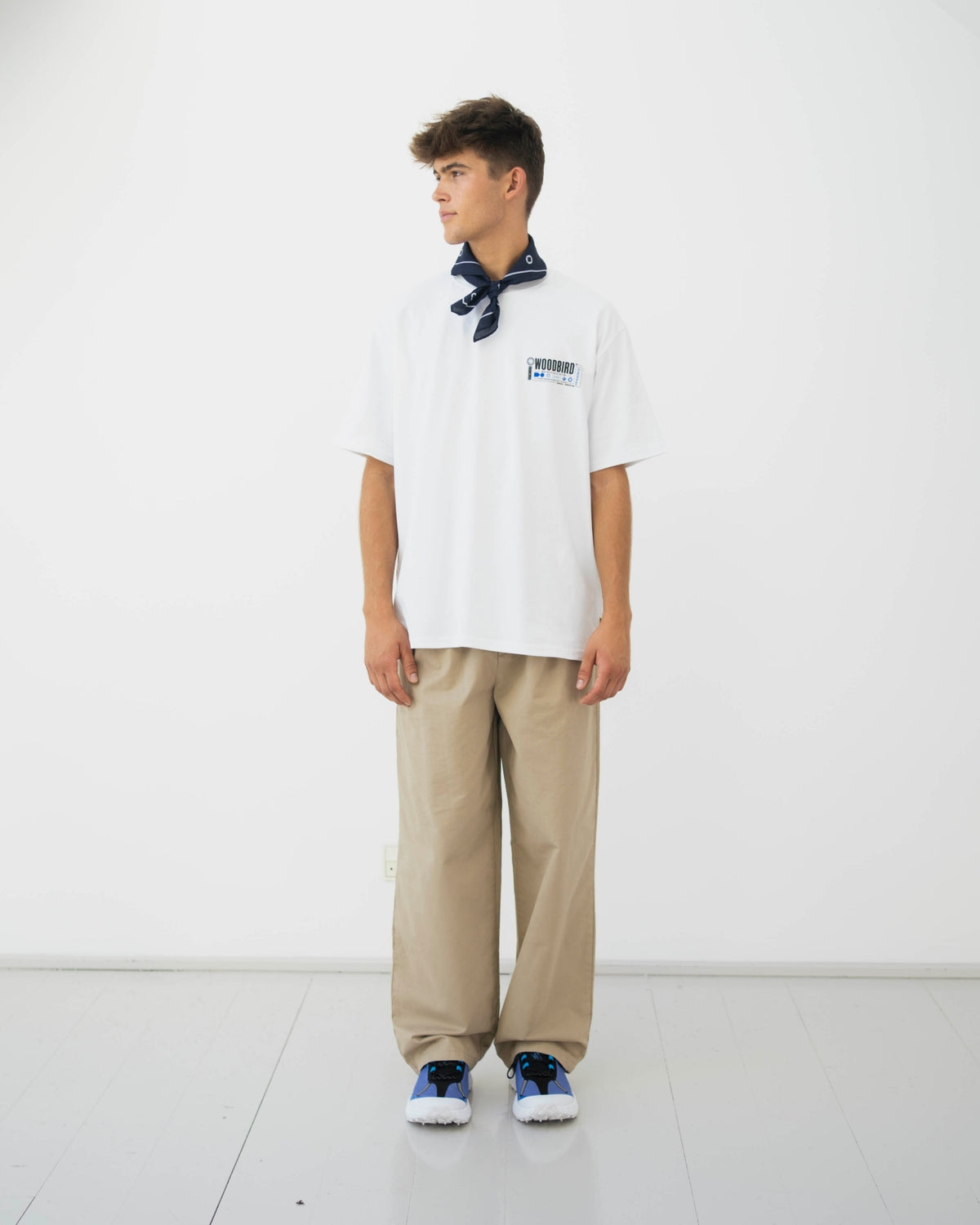 Baine Train Tee - White