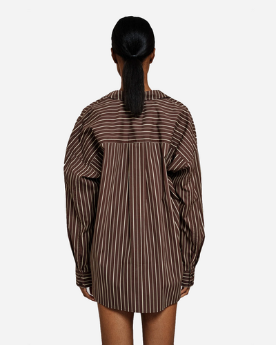 GigiRS Shirt - Brown Stripe