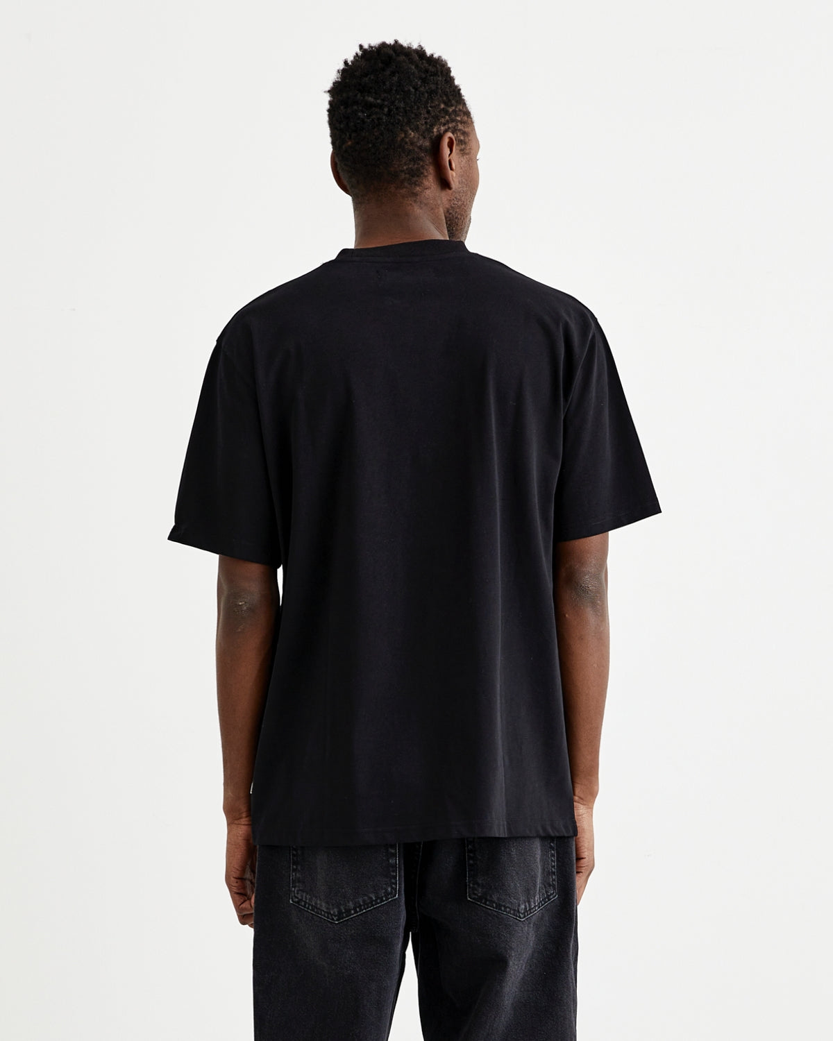 Baine Photo Tee - Black