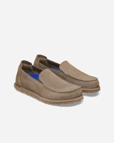Utti Slip On Suede Leather - Gray Taupe