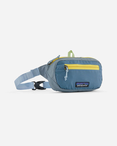 Ultralight Black Hole Mini Hip Pack - Steam Blue - Patagonia - Munkstore.dk