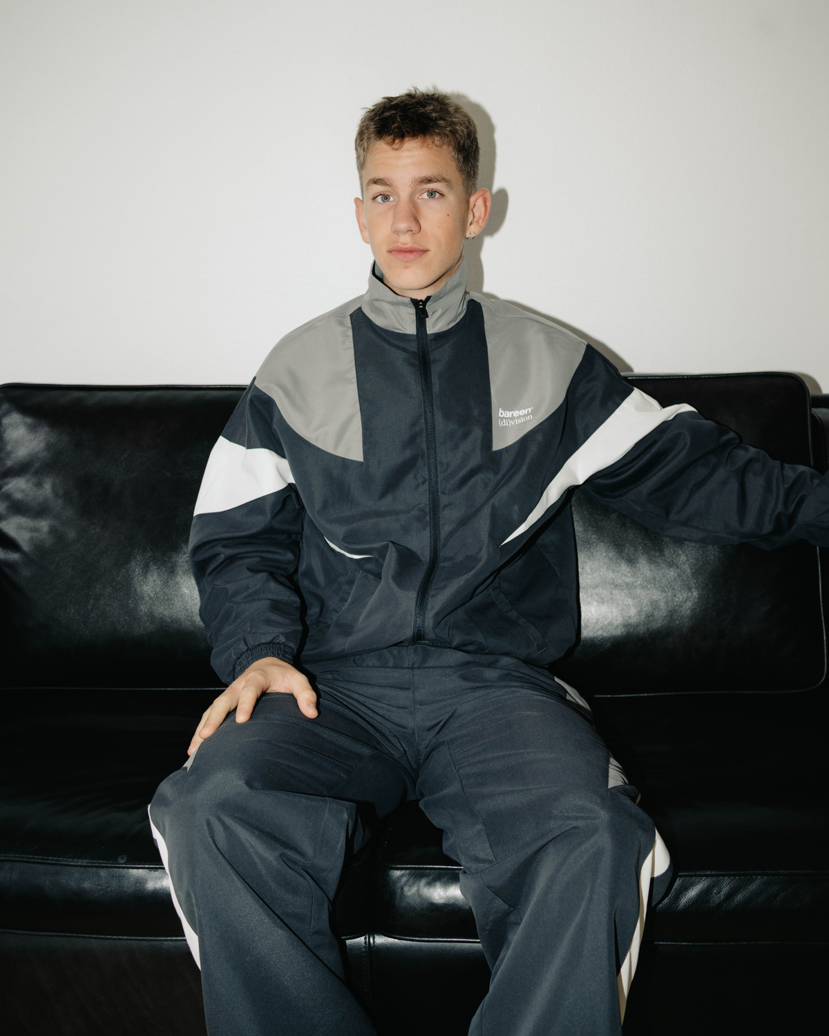 Bareen X (Di)Vision Track Jacket - Black / White