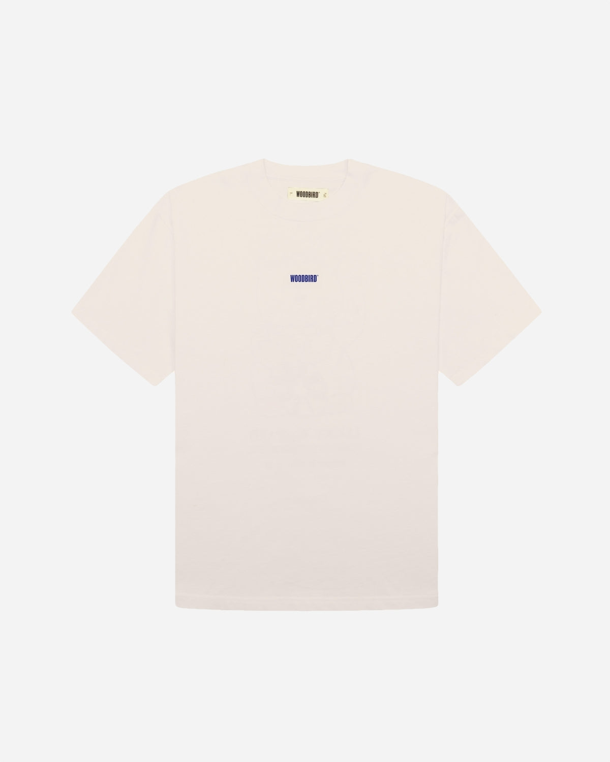 Baine Bastard Tee - Off White/Navy