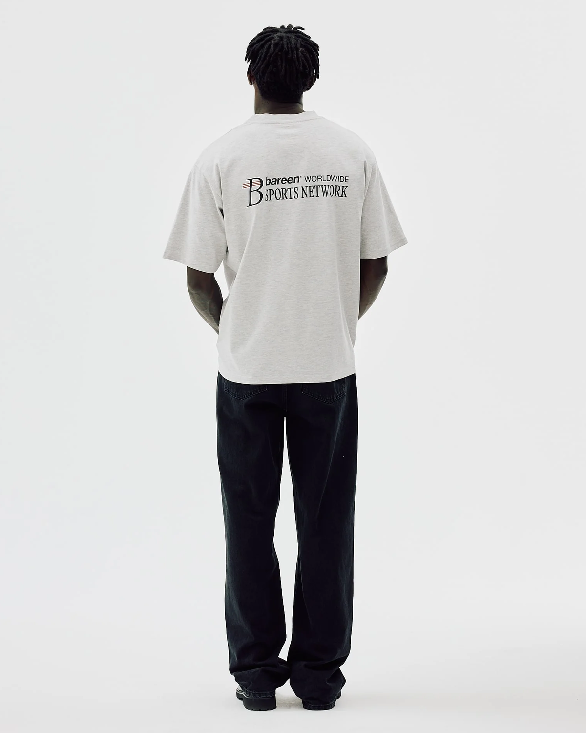 Box Fit T-Shirt Sports Network - Cloudy Grey