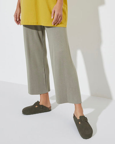 Boston Suede Leather Regular - Thyme