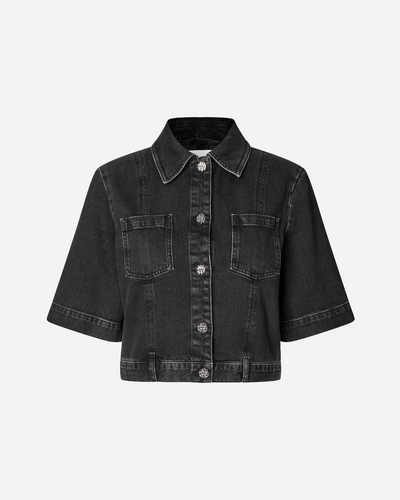 NO 05 - Black Washed Denim