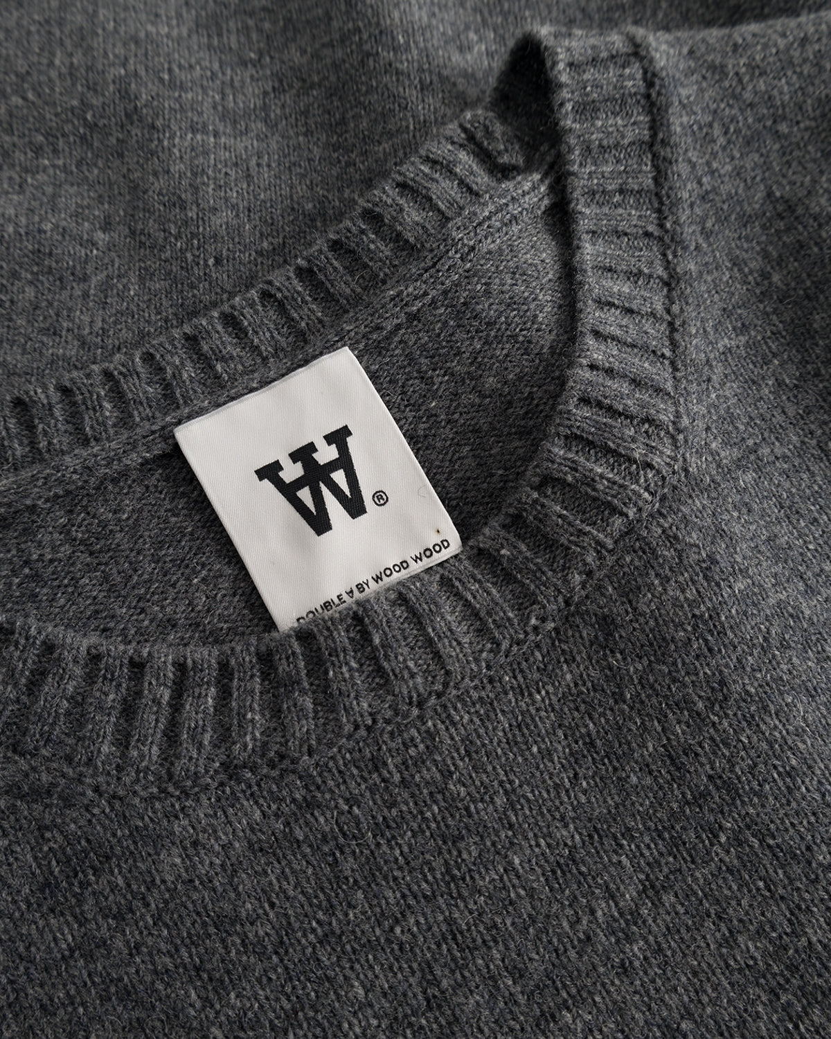 Tay AA CS Jumper - Dark grey melange