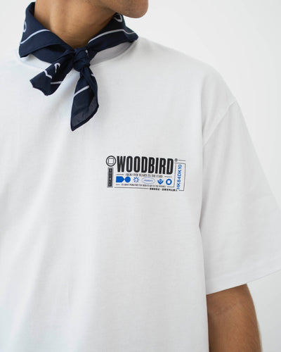 Baine Train Tee - White