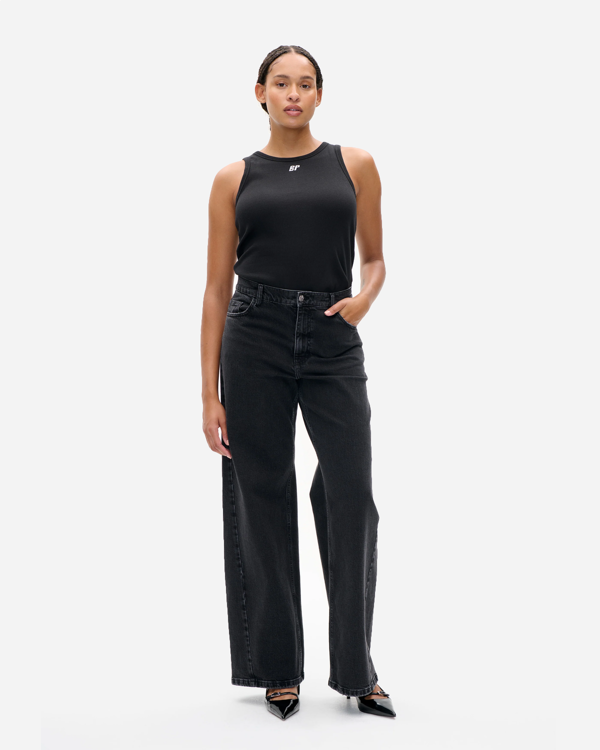 NO 03 - Black Washed Denim