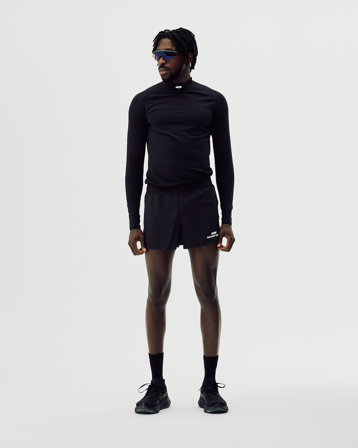 Men's Active Split Shorts - Black Onyx