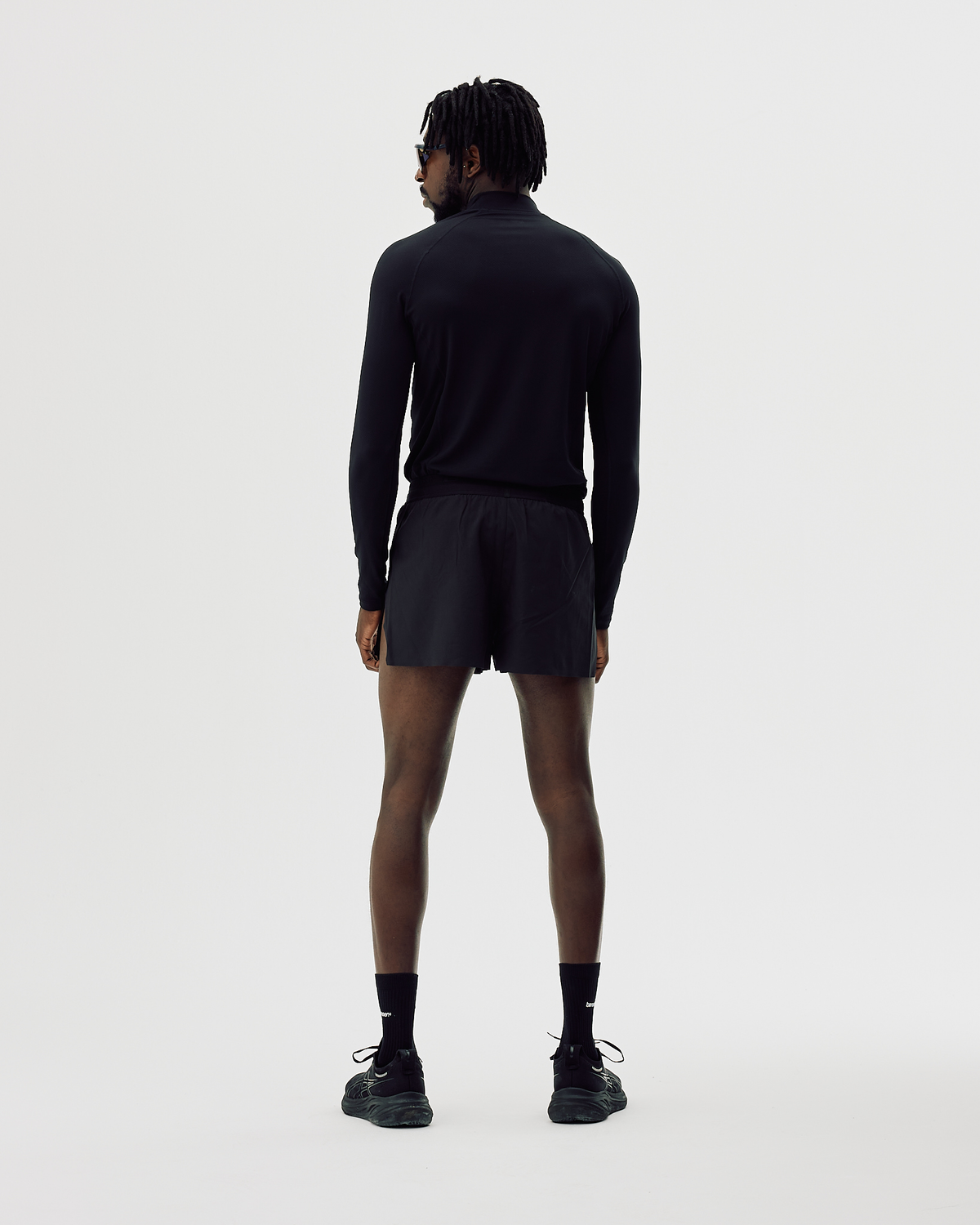 Men's Active Split Shorts - Black Onyx