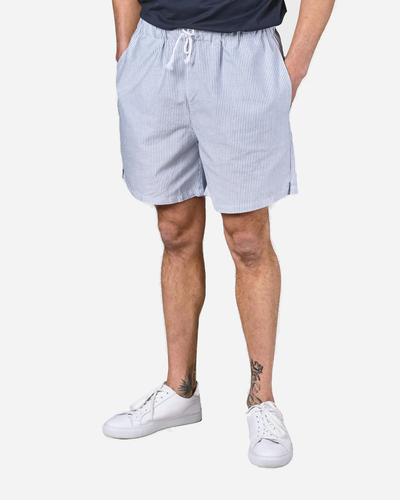 Bertram Shorts - White/Navy