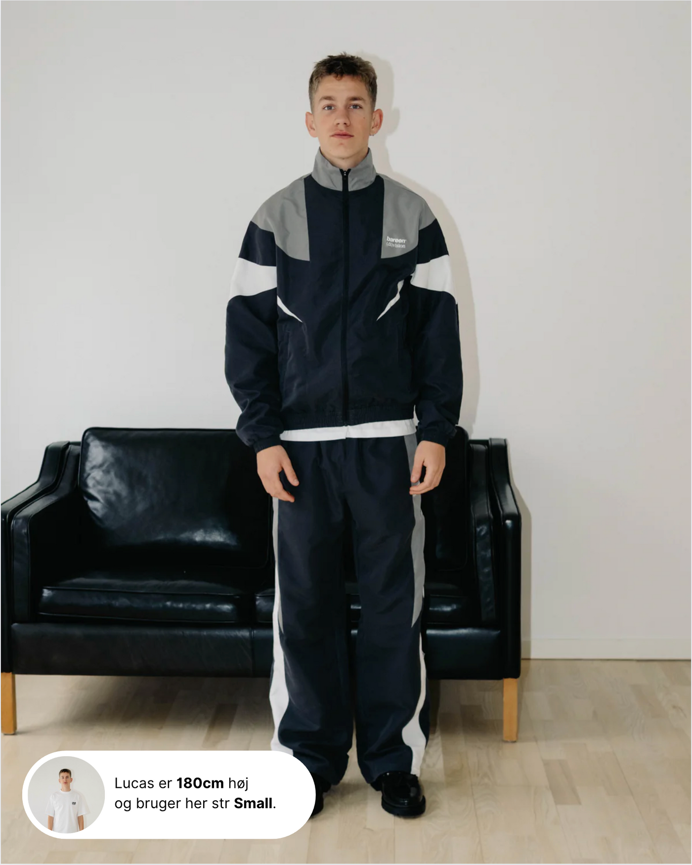 Bareen X (Di)Vision Track Jacket - Black / White