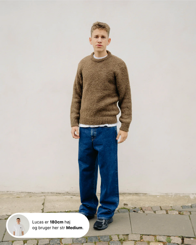 Dun Textured Sweater - Taupe