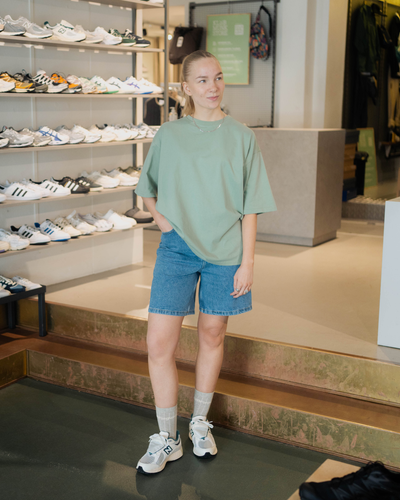 Anna Vilma - MAGGIE STONE SHORTS - STONE BLUE