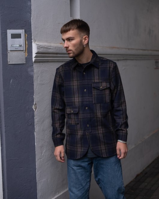 Army Shirt - Dark Check - Munk Store