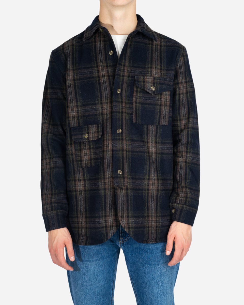 Army Shirt - Dark Check - Munk Store