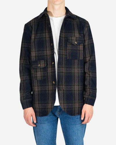 Army Shirt - Dark Check - Munk Store