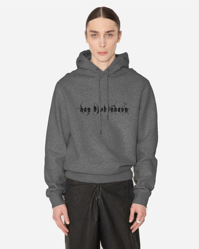 Artwork Regular Hoodie - Grey - Munk Store