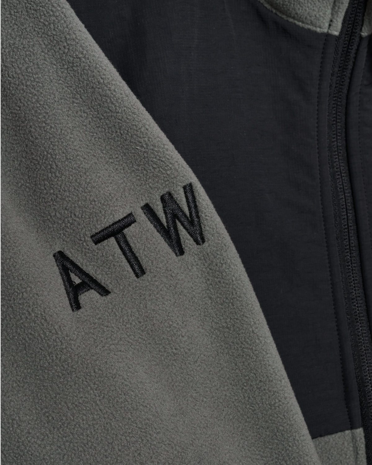 HALO Blocked Zip Fleece - Gunmetal