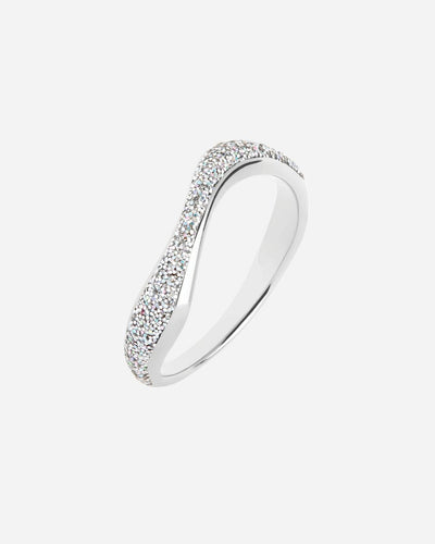 Aura Opal Glitter Ring - Silver - Munk Store