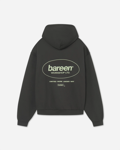 Boba Oversize Hoodie Full Zip - Pirate Black