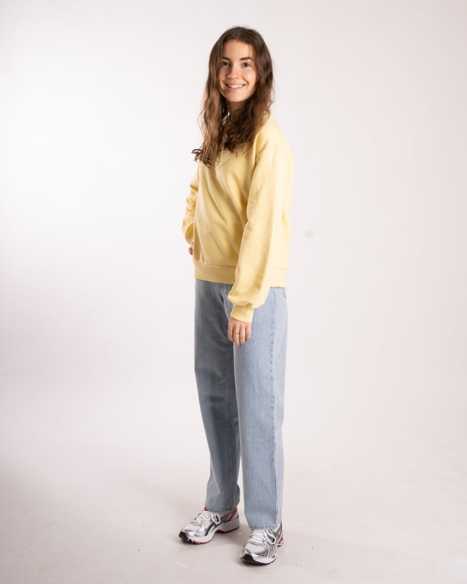 Basic Sweatshirt - Yellow - Munk Store