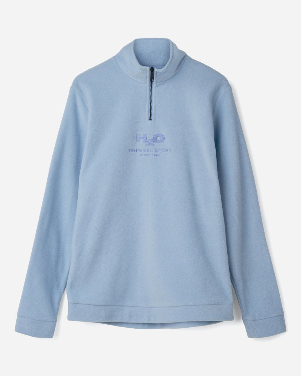 Blåvand II Fleece Half Zip - Baby Blue - Munk Store