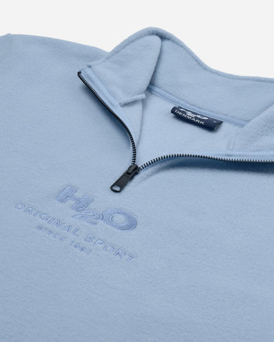 Blåvand II Fleece Half Zip - Baby Blue - Munk Store