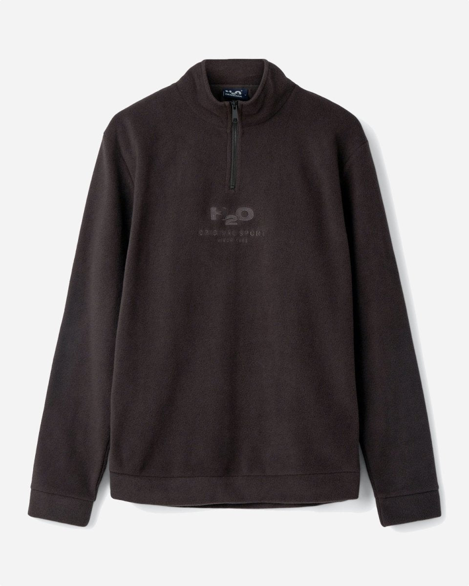 Blåvand II Fleece Half Zip - Brown - Munk Store